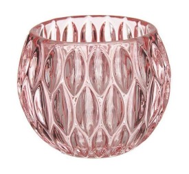 PORTAVELA HEXAGONO GRANDE ROSA CLAR