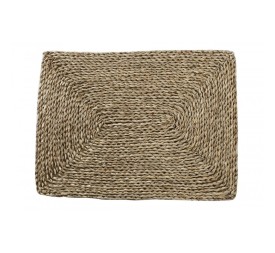 INDIVIDUAL SEAGRASS 50X38X1 NATURAL
