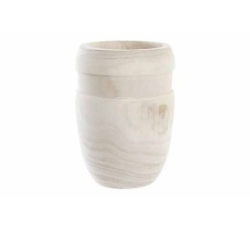 MACETERO PAULOWNIA 15X15X20 NATURAL MARRON