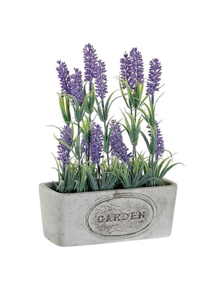 FLOR PE HIERRO 19X9X28 LAVANDA