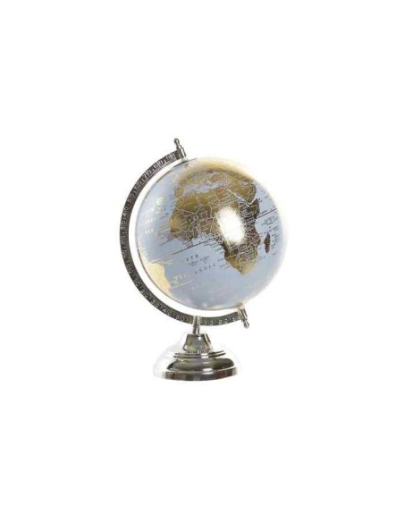 GLOBO TERRAQUEO ALUMINIO PVC 23X20X30 DORADO