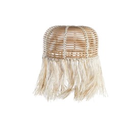 PANTALLA RATAN 30X30X38 NATURAL MARRON