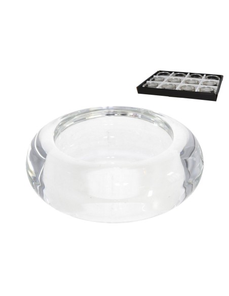 PORTAVELAS CRISTAL JAEN  6,6X2,5CM