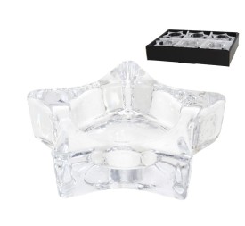 PORTAVELAS CRISTAL MAHÃN  7,6X2,1CM