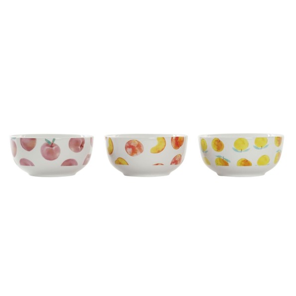 BOL PORCELANA 13,5X13,5X6,5 FRUTAS 3 SURTIDO