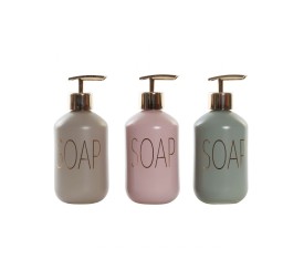 DOSIFICADOR CRISTAL 7,2X6,5X17 350ML MATE 3 SURT.