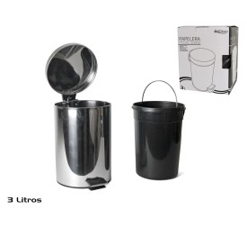 PAPELERA PEDAL 3L SHINE