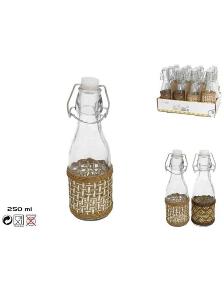 BOTELLA DAMASCO 250 ML  - CRISTAL