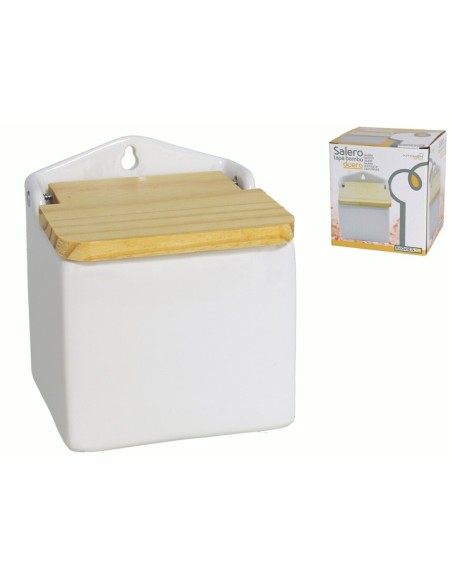 SALERO CERAM T/BAMBÃ? DUERO 11X11X12,5 BL SALERO CERAM T/BAMBÃ? DUERO 11X11X12,5 BL