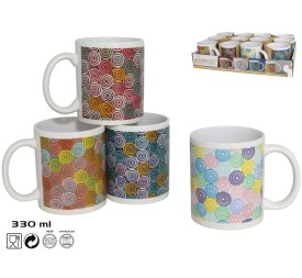 JARRA  MUG 330ML DELAWARE 4 SURTIDOS