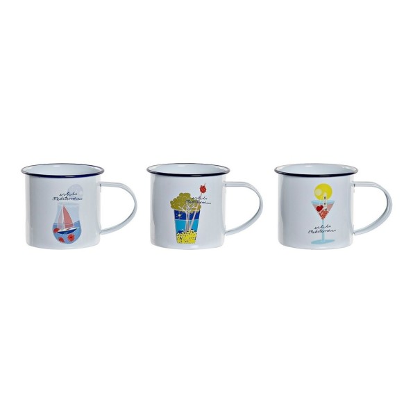 MUG METAL 8,5X8 360ML. 3 SURTIDO