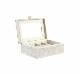 JOYERO LINO 18X12,5X7,5 BEIGE