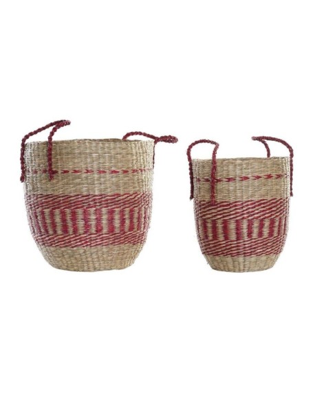 CESTA SET 2 SEAGRASS 34X34X46 NATURAL