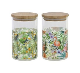 BOTE CRISTAL BAMBU 10X17 1000 TROPICAL 2 SURT.