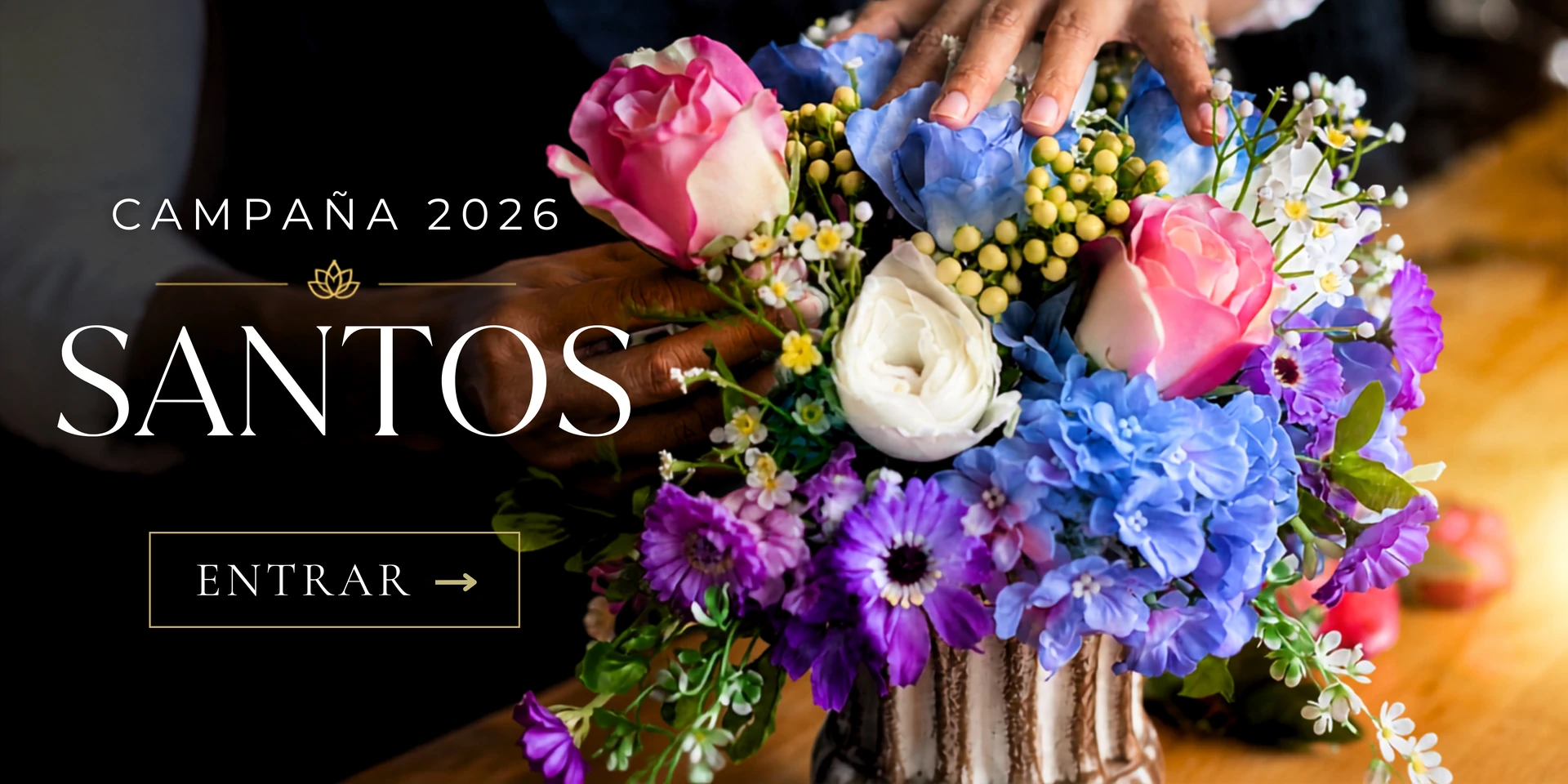 Mayorista flores artificiales Santos